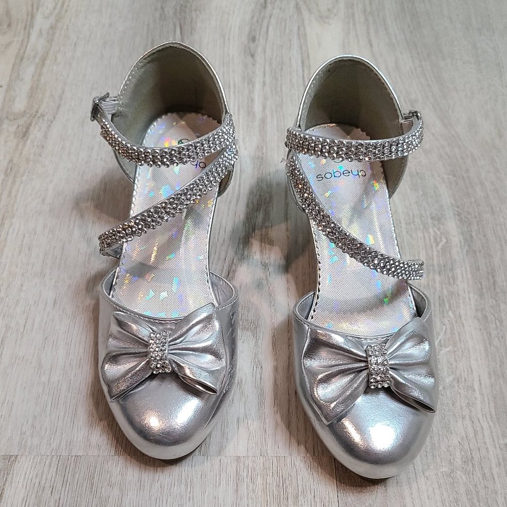 Sobeyo Girls Dress Shoes Size 2